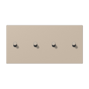 Centre plate with toggle lever "cylinder", 2 x 2 toggle levers, LS 1912 range