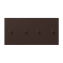 Centre plate with toggle lever "cylinder", 2 x 2 toggle levers, LS 1912 range