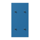Centre plate with toggle lever "cylinder", 2 x 2 toggle levers, LS 1912 range