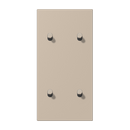 Centre plate with toggle lever "cylinder", 2 x 2 toggle levers, LS 1912 range