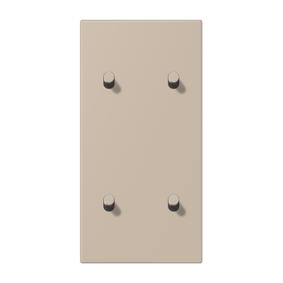 Centre plate with toggle lever "cylinder", 2 x 2 toggle levers, LS 1912 range