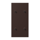 Centre plate with toggle lever "cylinder", 2 x 2 toggle levers, LS 1912 range