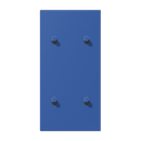 Centre plate with toggle lever "cylinder", 2 x 2 toggle levers, LS 1912 range