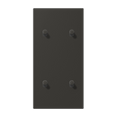 Centre plate with toggle lever "cylinder", 2 x 2 toggle levers, LS 1912 range