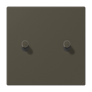 Centre plate with toggle lever "cylinder", 2 toggle levers, LS 1912 range