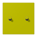 Centre plate with toggle lever "cylinder", 2 toggle levers, LS 1912 range