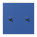 Centre plate with toggle lever "cylinder", 2 toggle levers, LS 1912 range