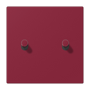 Centre plate with toggle lever "cylinder", 2 toggle levers, LS 1912 range