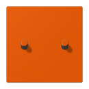 Centre plate with toggle lever "cylinder", 2 toggle levers, LS 1912 range