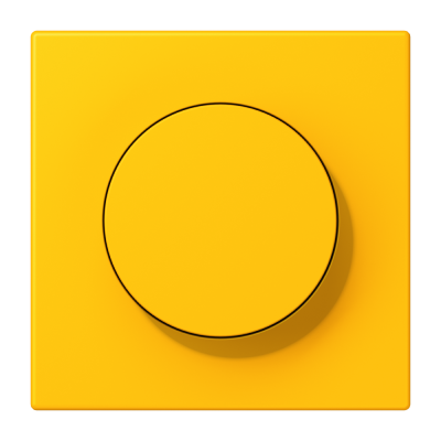 Centre plate with knob - Les Couleurs® Le Corbusier