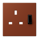 Centre plate for socket insert BS 3171EINS - Les Couleurs® Le Corbusier
