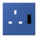 Centre plate for socket insert BS 3171EINS - Les Couleurs® Le Corbusier