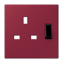 Centre plate for socket insert BS 3171EINS - Les Couleurs® Le Corbusier