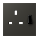 Centre plate for socket insert BS 3171EINS - Les Couleurs® Le Corbusier