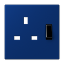 Centre plate for socket insert BS 3171EINS - Les Couleurs® Le Corbusier