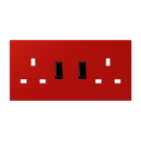 Centre plate for socket insert BS 2172 EINS - Les Couleurs® Le Corbusier