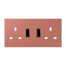 Centre plate for socket insert BS 2172 EINS - Les Couleurs® Le Corbusier