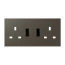 Centre plate for socket insert BS 2172 EINS - Les Couleurs® Le Corbusier