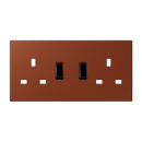 Centre plate for socket insert BS 2172 EINS - Les Couleurs® Le Corbusier