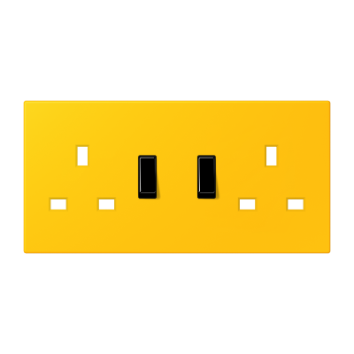Centre plate for socket insert BS 2172 EINS - Les Couleurs® Le Corbusier