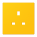 Centre plate for socket insert 3521EINS - Les Couleurs® Le Corbusier
