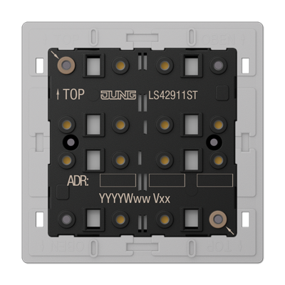 KNX universal push-button module, F40, Secure, LS range