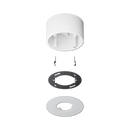 Surface mounting set
