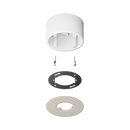 Surface mounting set