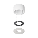 Surface mounting set