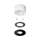 Surface mounting set