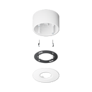 Surface mounting set