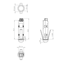 KNX Micro Presence Detector 360°, 1 sensor, KNX Secure
