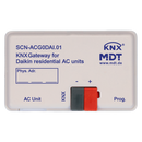 KNX gateway for Daikin residential air conditioning units, flush mounted