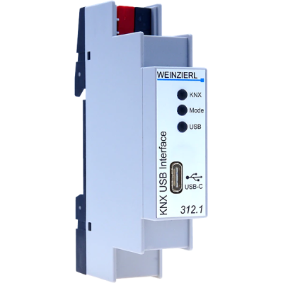 Interfaz KNX IP 731 Weinzierl | Compacta 1 TE, Programación Remota Y Local Para Domótica ETS