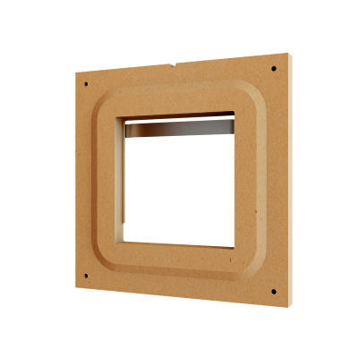 Accessory for dry-wall flush mounting for Tecla