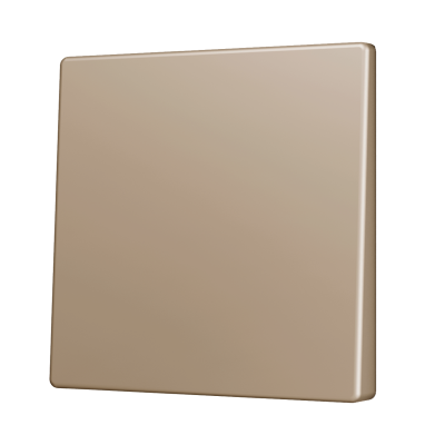 ZS55. Cover for KNX Soft push button 55x55mm