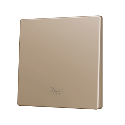 ZS55. Cover for KNX Soft push button 55x55mm
