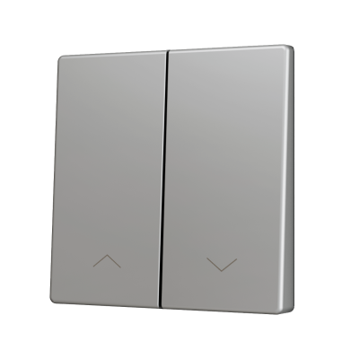 ZS55. Cover for KNX Soft push button 55x55mm