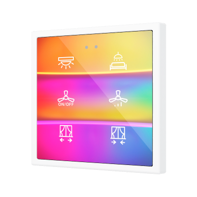 Flat 70 X1/X2/X4/X6 Backlit capacitive touch switches