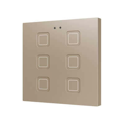 Tecla 1/2/4/6/8 Backlit capacitive touch switch