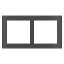 Deep plate - window 60x60mm - Metal