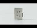 Proxima pushbutton with thermostat - RGB LED