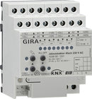 Gira KNX blind actuator, 4-gang AC 230 V / DC 12 - 48 V with manual actuation