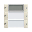 Rocker Set For Push Sensor 3 Thermostat With Inscription Space