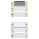 Rocker Set For Push Sensor 3 Thermostat With Inscription Space