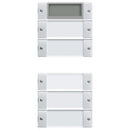 Rocker Set For Push Sensor 3 Thermostat With Inscription Space