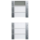 Rocker Set For Push Sensor 3 Thermostat With Inscription Space