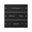 Rocker Set For Push Sensor 3 Inscribable