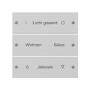 Rocker Set For Push Sensor 3 Inscribable