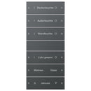 Rocker Set For Push Sensor 3 Inscribable